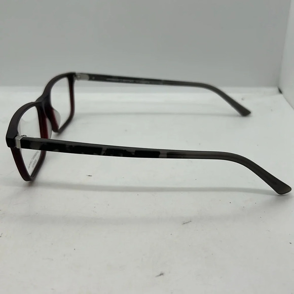 ProDesign Denmark 3658 Eyeglasses Frames Case RXable 4031 Red Dark Matt NWT a - Picture 3 of 6